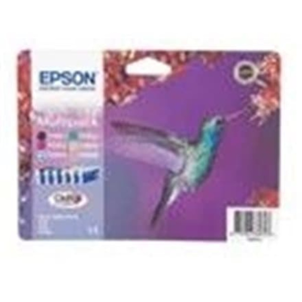 Epson inkoustové náplně - MULTIPACK/ C13T080740/ R265/ R360/ RX560/ 6 barev