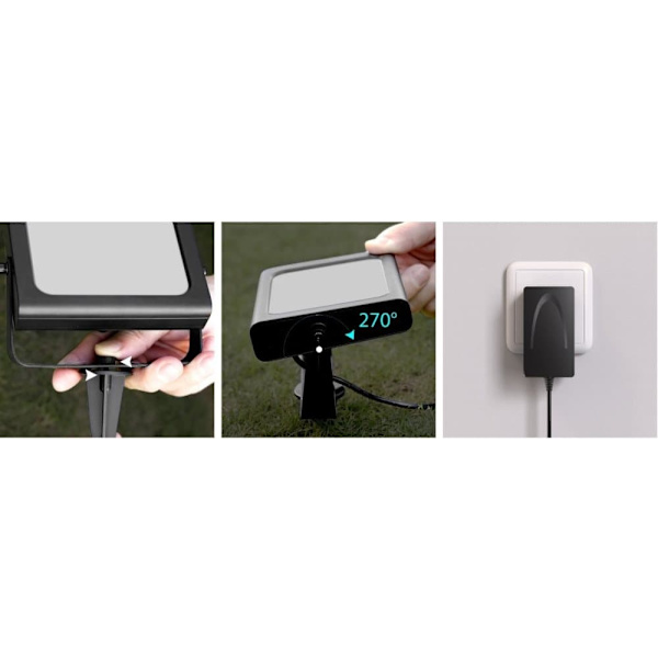 Govee H7060; LED floodlights; RGBICWW, IP65, Bluetooth, Wi-Fi