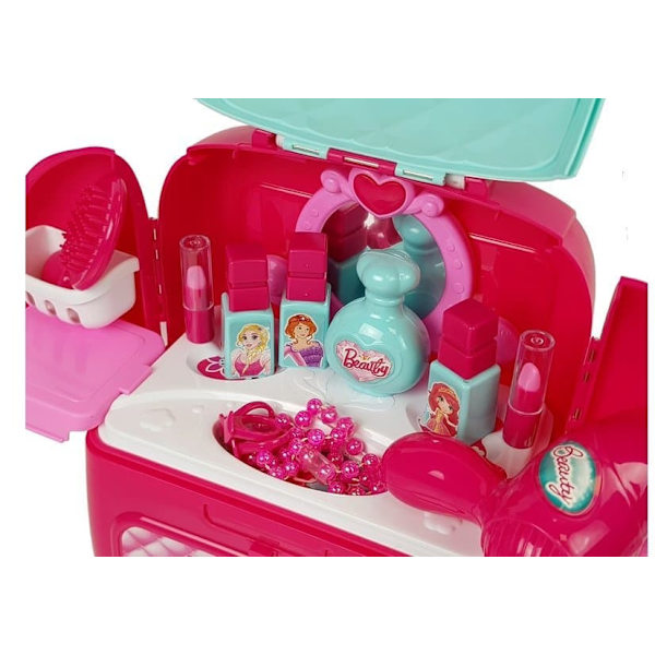 Pink Beauty Kit in a Backpack