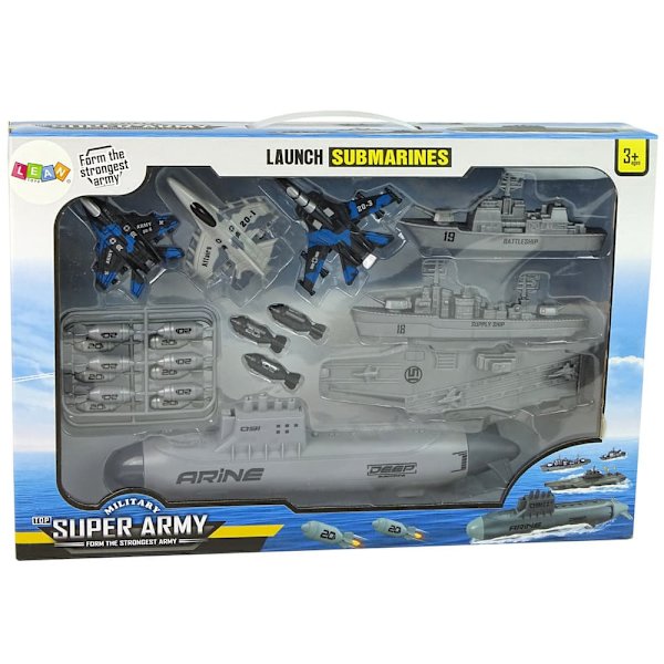 Naval Army Set Naval Base Jets Bombs
