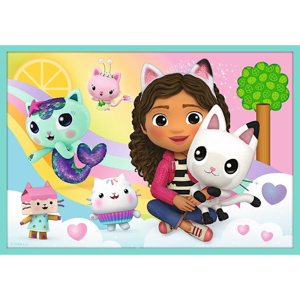 TREFL GABBY´S DOLLHOUSE Puzzle 10 in 1 set