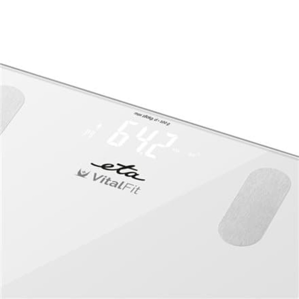 ETA | Smart Personal Scale | Vital Fit ETA678190000 | Body analyzer | Maximum weight (capacity) 180 kg | Accuracy 100 g | Body Mass Index (BMI) measur