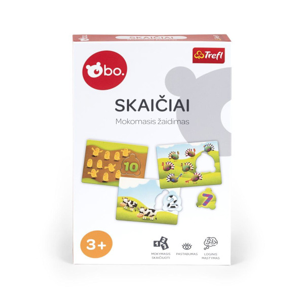 bo. Educational Board game "Numbers" (In Lithuanian lang.)