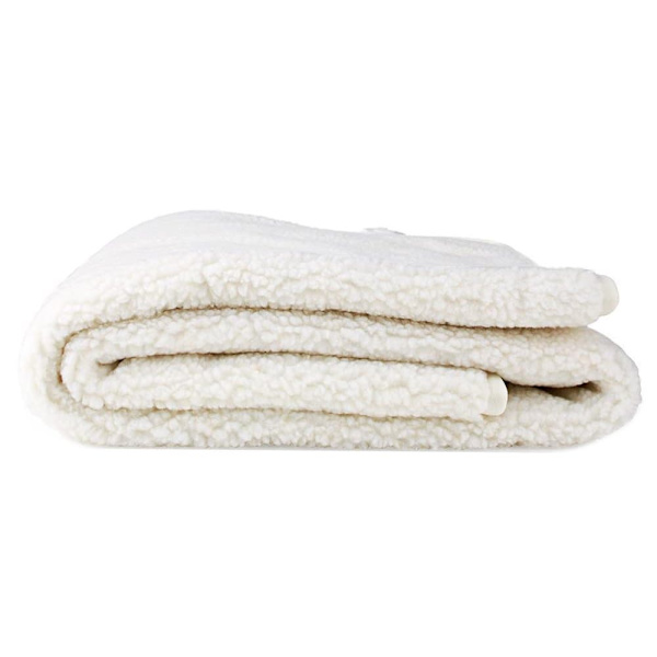 Nedis 1 Person, 150 x 80 cm, 3 Heat Settings, Washable, Overheating protection, Polyester / Synthetic, White
