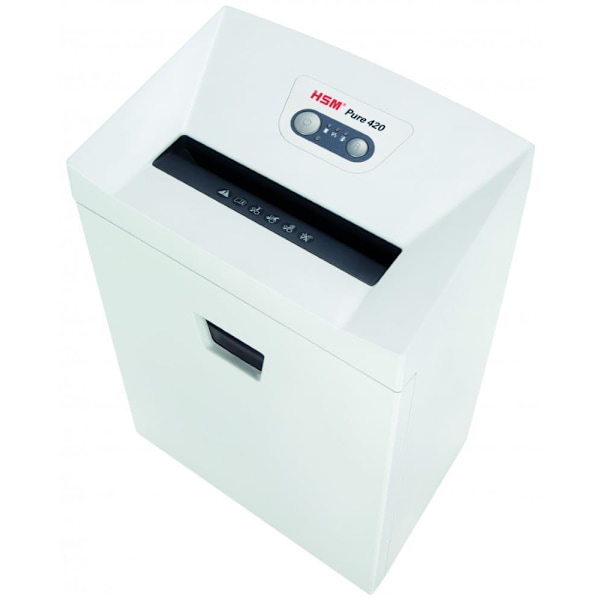 HSM Pure 420 shredder, 35 l, 3,9 mm