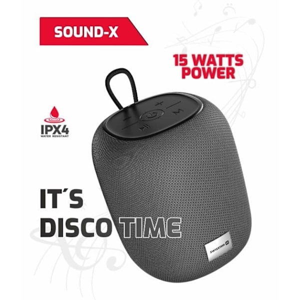 Swissten SOUND-X Portable Bluetooth Speaker USB / Micro SD / 15W / AUX