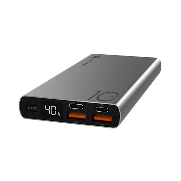 Navitel | Portable Charger | PWR10 AL SILVER | USB-A, USB-C | Lithium-ion