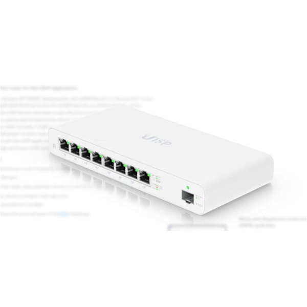 NET ROUTER 8P 1000M/UISP-R UBIQUITI Hvid