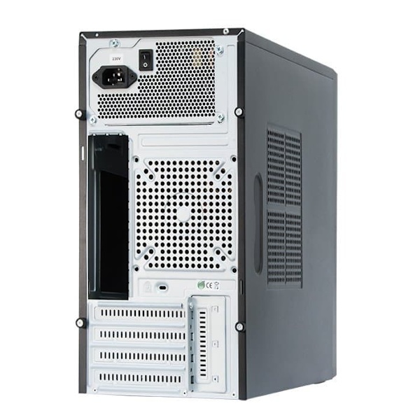 Chieftec Mesh MidiTower LCX-01SLSLB Silver 400 W