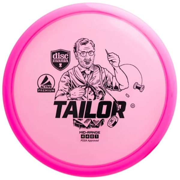 Discgolf DISCMANIA Midrange Driver TAILOR Active Premium Pink 4/4/0/1