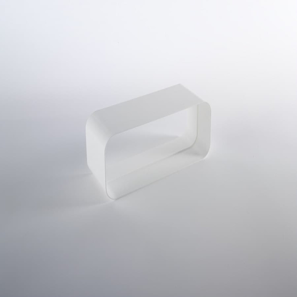 CONNECTOR 80MM 227X94 Hvid