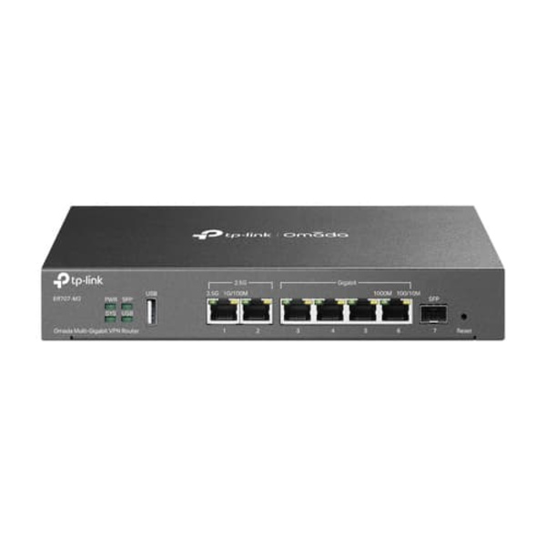 OMADA MULTI-GIGABIT VPN ROUTER/4X GIGABIT RJ45 WAN/LAN PORT musta