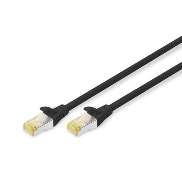 DIGITUS patch cable - 50 cm - black