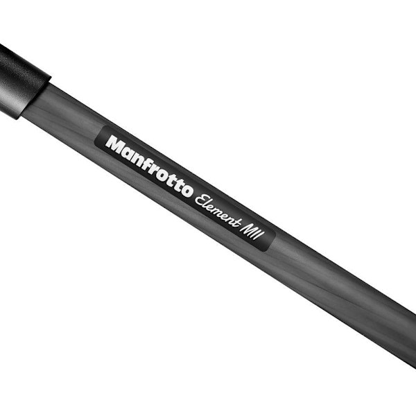 Manfrotto tripod Element MII Mobile Bluetooth Carbon MKELMII4CMB-BH, black