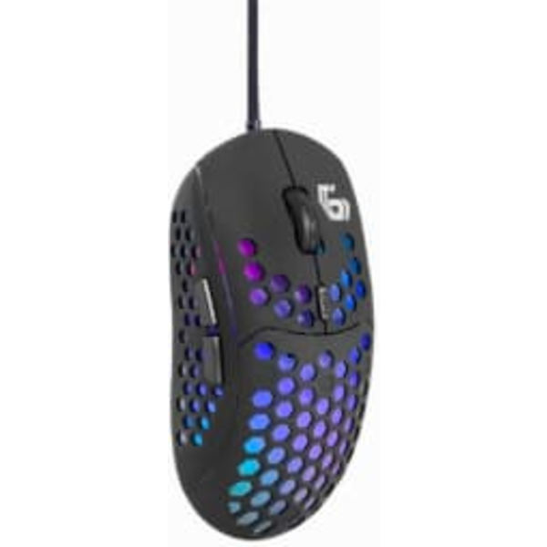 Gembird | USB Gaming RGB Backlighted Mouse | MUSG-RAGNAR-RX400 | Wired | Gaming Mouse | Black Svart