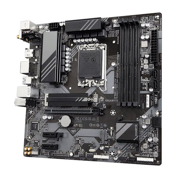 Gigabyte | B760M DS3H AX 1.3 M/B | Processor family Intel | Processor socket LGA1700 | DDR5 | Memory slots 4 | Supported hard disk drive interfaces SA