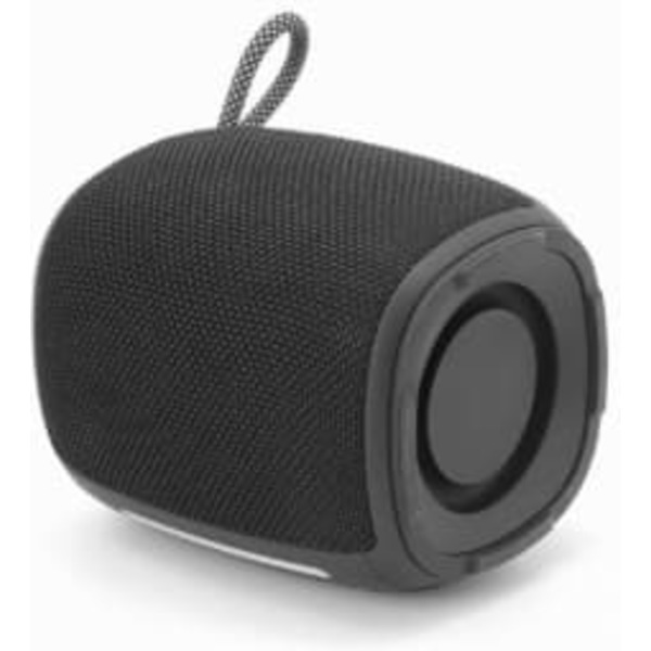 Gembird SPK-BT-LED-03-BK portable/party speaker Black 5 W Sort