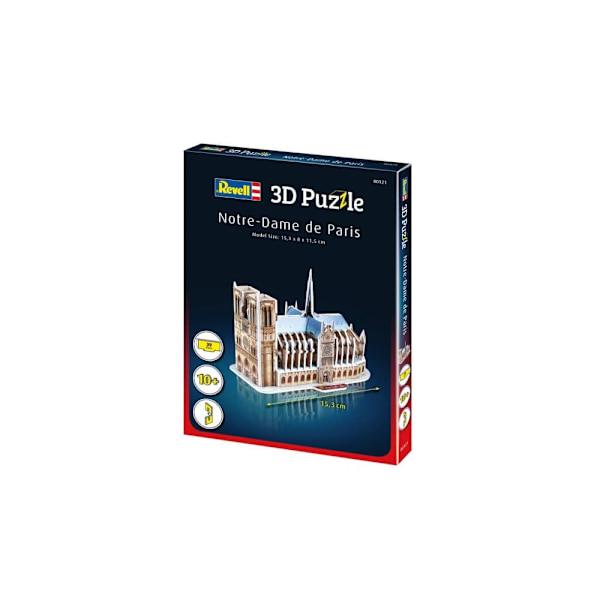 REVELL 3D dėlionė Notre Dame de Paris, 39d., 00121