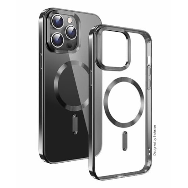 Swissten Clear Jelly Magstick Metallic Case for Apple iPhone 13