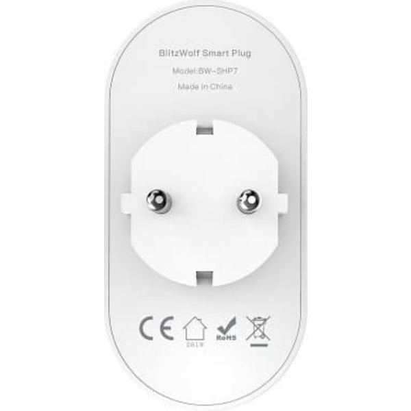 Blitzwolf BW-SHP7 Smart Socket 3,8kW / Google Home / IFTTT