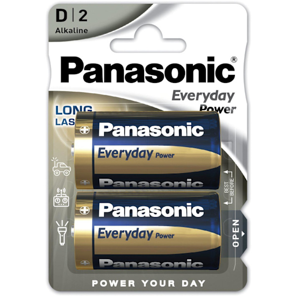 Panasonic battery Everyday Power LR20EPS/2B