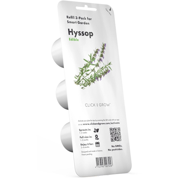 Click & Grow Smart Garden refill Hyssop 3pcs