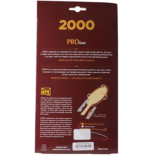 Stalo Teniso Raketė ATEMI 2000PRO