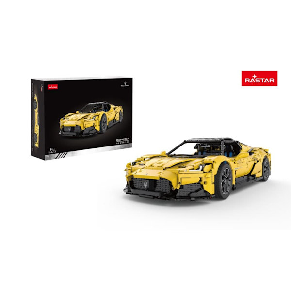 RASTAR 1:8 assemble car model Maserati MC20, 3457 parts, 93510