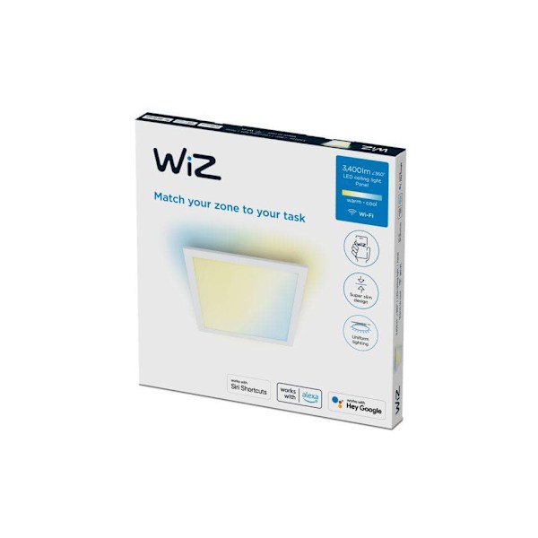 PANEL WIZ CEILING SQ 36W WHITE 27-65K TW "000008719514554856" (timbru verde 2.00 lei)