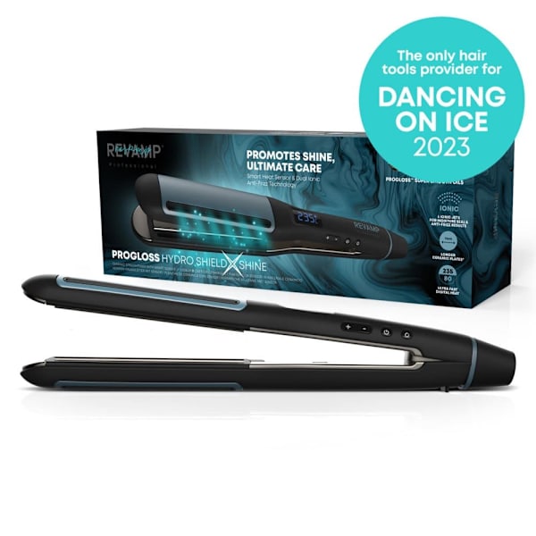 Revamp ST-1800-EU Progloss Hydro Shield Shine Ceramic Straightener With Smart Sensor Sort