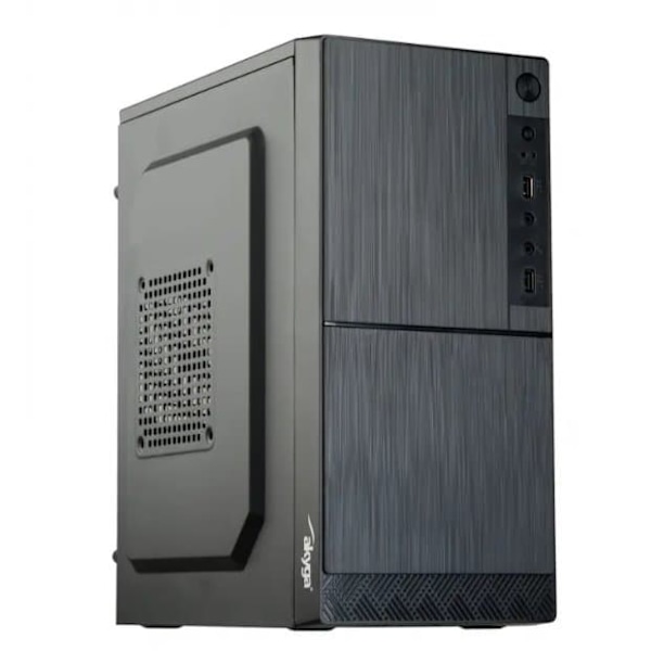 Akyga AK35BK computer case Micro Tower Black Svart