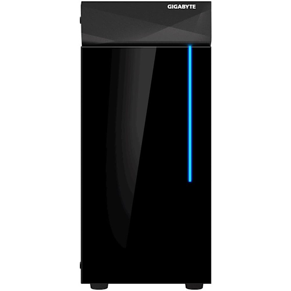 Case|GIGABYTE|C200 GLASS|MidiTower|Not included|ATX|MicroATX|MiniITX|Colour Black|GB-C200G