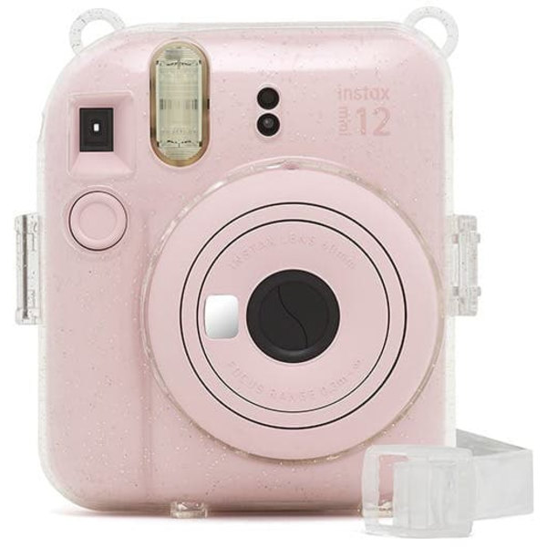 Fujifilm Instax Mini 12 case, glitter