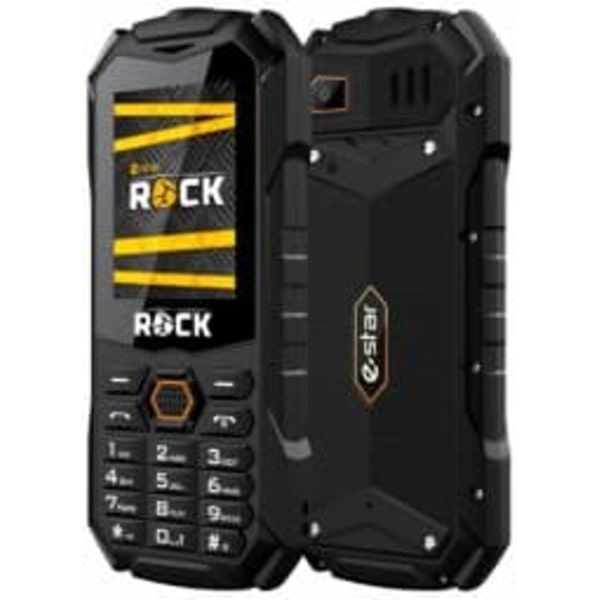 Mobilais telefons E-STAR ROCK ROGGED Sort