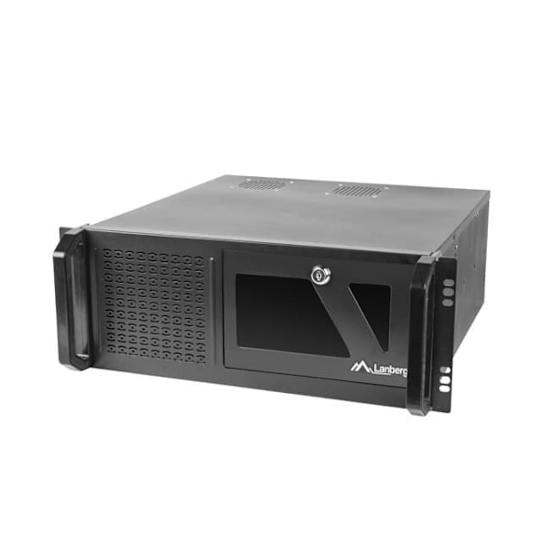 LANBERG SERVER ENCLOSURE ATX 19" 4U (450/08) Sort