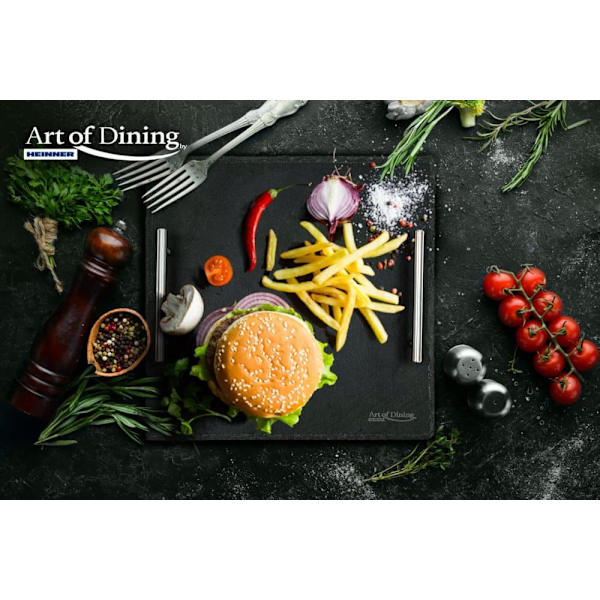 PLATOU ARDEZIE PATR. MANERE INOX 30X30CM