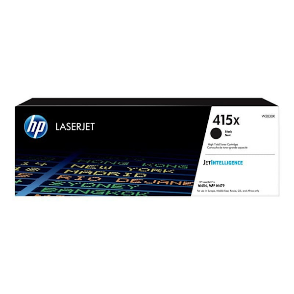 HP 415X - Hojtydende - sort - original