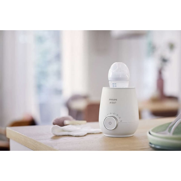 Philips Avent Premium fast bottle warmer for even warming SCF358/00
