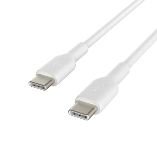 BELKIN USB-C/USB-C CABLE/1M PVC WHITE