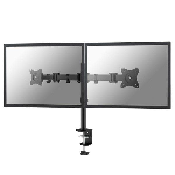 Neomounts NM-D135D mounting kit - full-motion - for 2 LCD displays - black Sort
