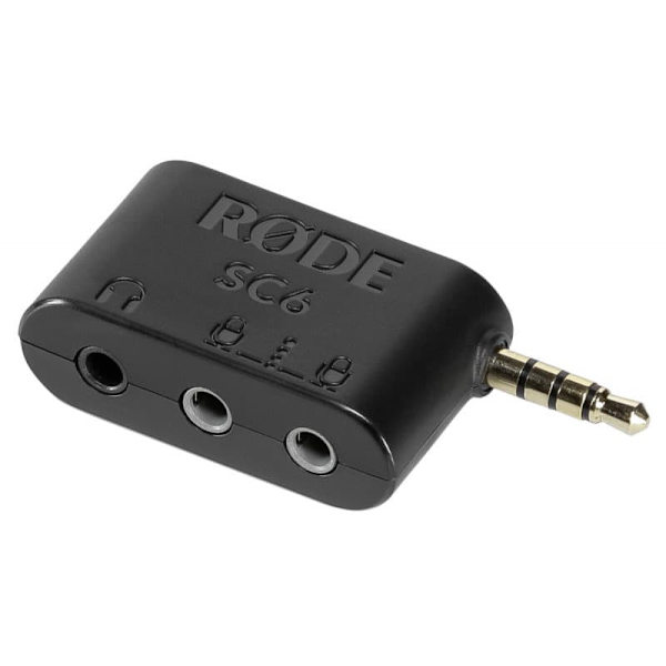 Rode adapter SC6 2xTRRS + Headphone Out Sort