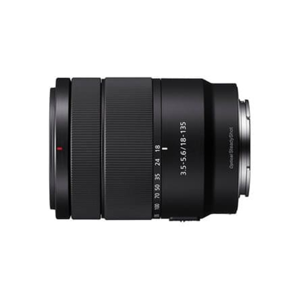 Sony E 18-135mm f/3.5-5.6 OSS lens, black