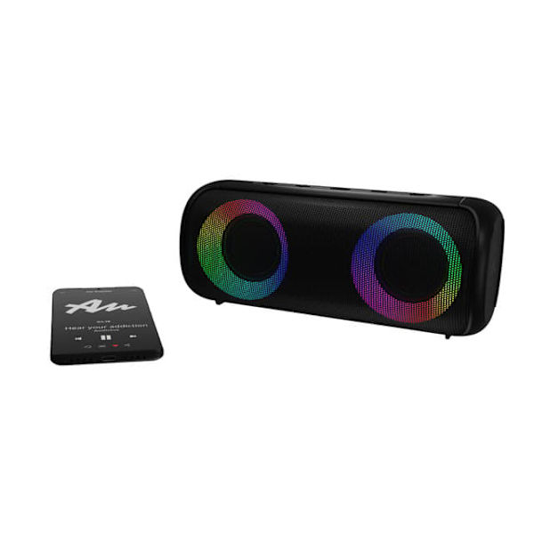 Audictus Aurora Pro Stereo portable speaker Black 20 W