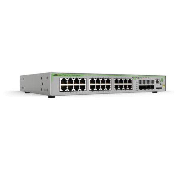 24 PORT L3 GB ETHERNET SWITCHES/EU POWER CORD 990-005793-50 IN Grå