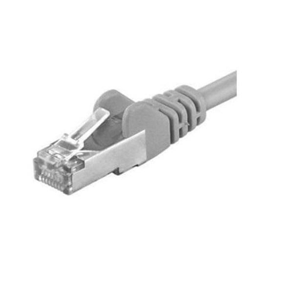 Patchcord SFTP RJ45-RJ45 Cat.6A, 1m, gri, "SFTP-6A-1-G" (timbru verde 0.08 lei)