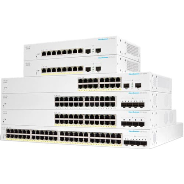 CBS220 SMART 48-PORT GE 4X10G Hvid
