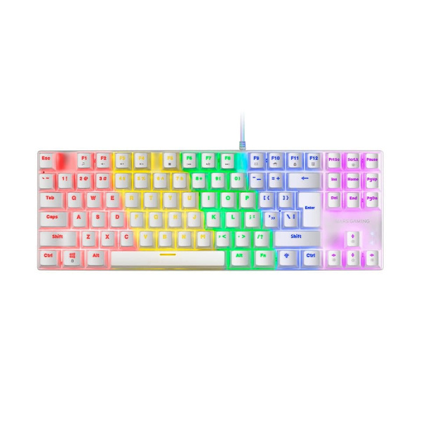 Mars Gaming  MK80 Gaming Mechanical Keyboard RGB / Brown Switch / US Vit