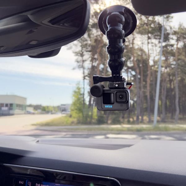 Hurtel suction cup mount for GoPro/DJI/Insta360/SJCam/Eken