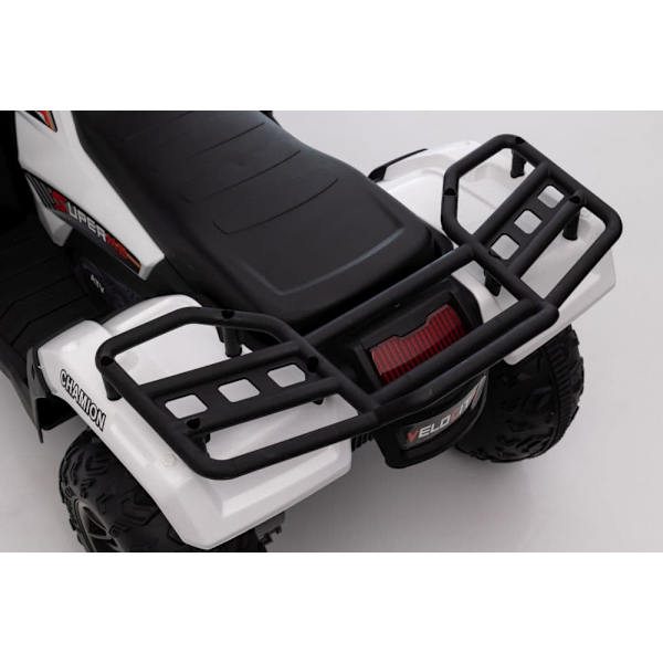 Electric Ride On Quad JC915 White