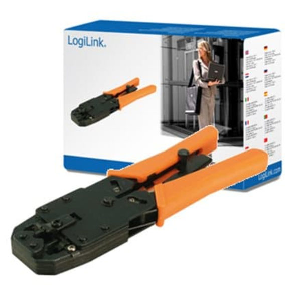 CLESTE sertizare mufe, LOGILINK, functii: sertizare mufe, taiere cablu. "WZ0003"